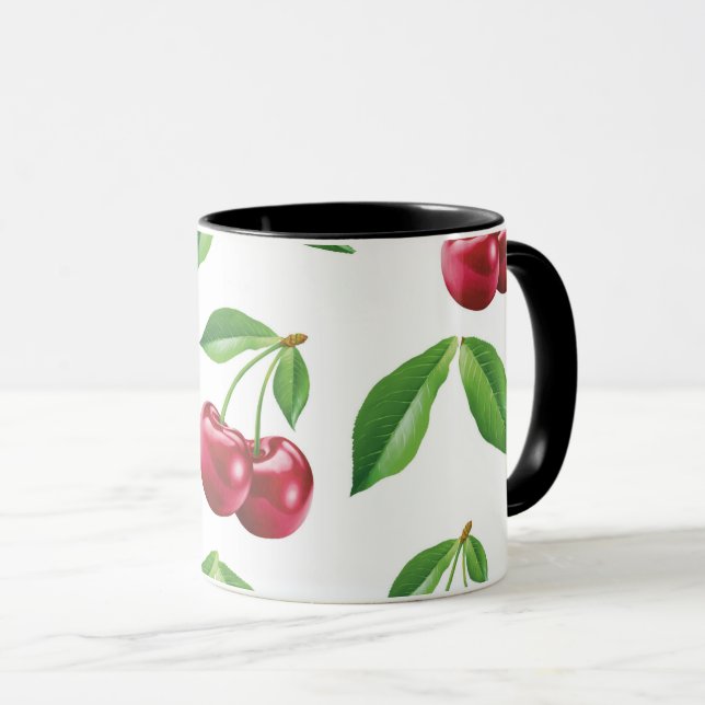 Cherries-Tasse Tasse (VorderseiteRechts)