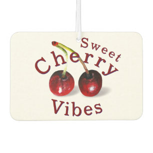 Cherries Theme Car Air Freshener Autolufterfrischer