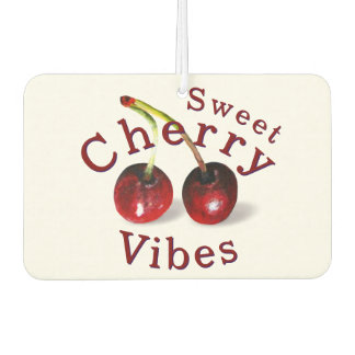 Cherries Theme Car Air Freshener Autolufterfrischer