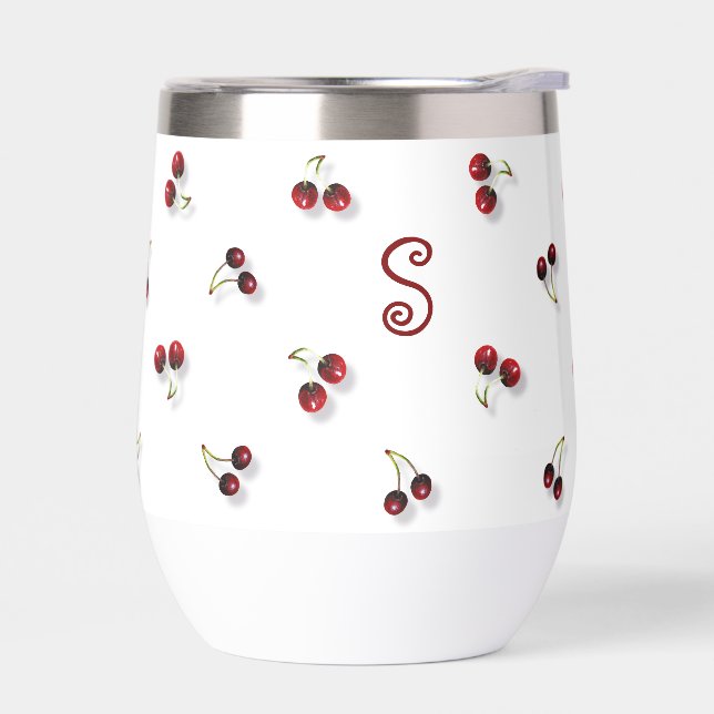 Cherries Wine Tumbler (Links)