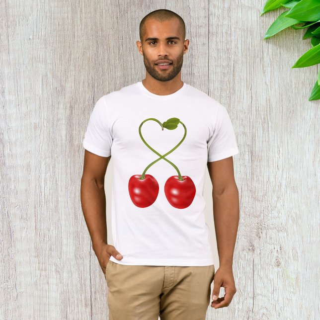 Cherries WIth Stems Mens T - Shirt (Von Creator hochgeladen)
