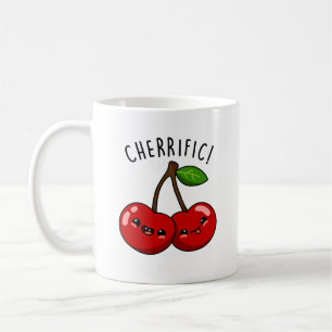 Cherrific Lustiger Roter Kirschwitz  Kaffeetasse