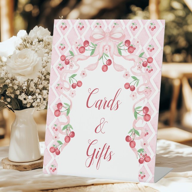 Cherry Baby Duschkarten & Geschenke Sockelschild (Von Creator hochgeladen)