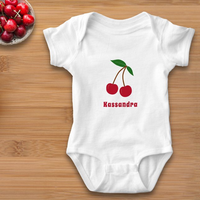 Cherry Baby Strampler (Cherry Baby Bodysuit)
