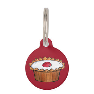 Cherry Bakewell Tart British Food UK Pastry Baking Haustiermarke