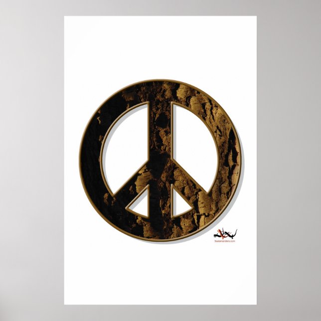 Cherry Bark Peace Poster (Vorne)