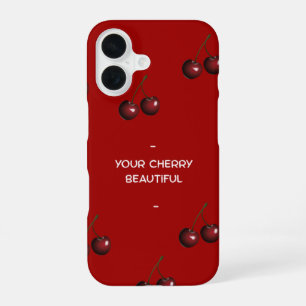 Cherry Beautiful Phone Case iPhone 16 Hülle