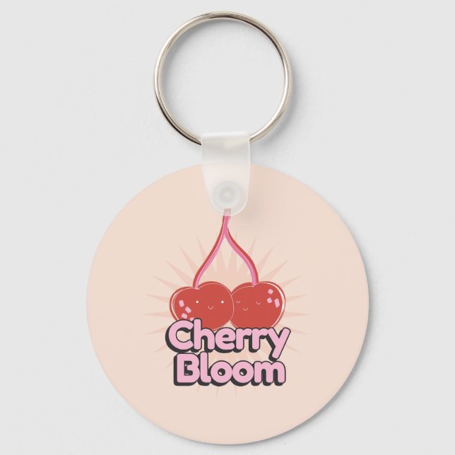 Cherry Bloom Keychain Schlüsselanhänger (Vorderseite)