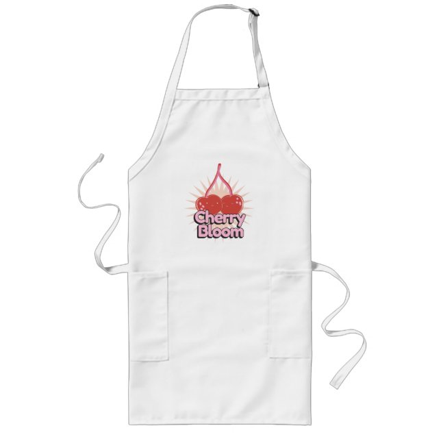 Cherry Bloom Long Apron Lange Schürze (Vorne)