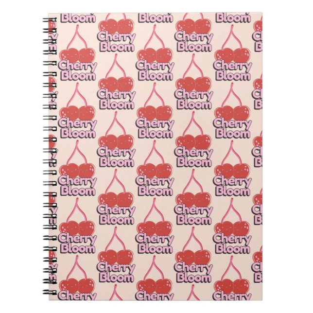 Cherry Bloom Notizblock (Vorderseite)