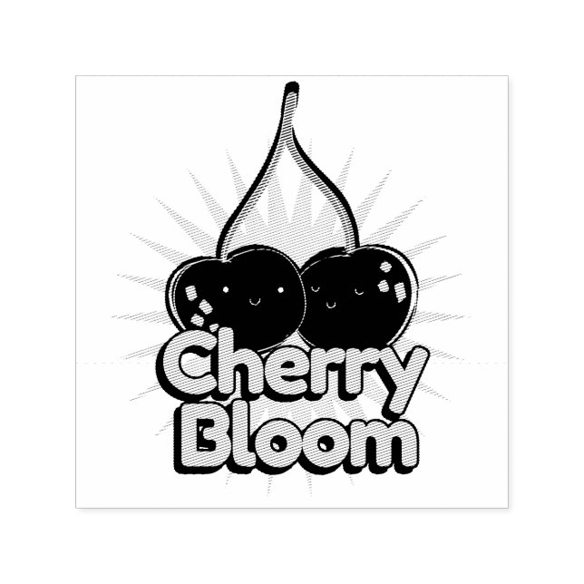 Cherry Bloom Permastempel (Design)
