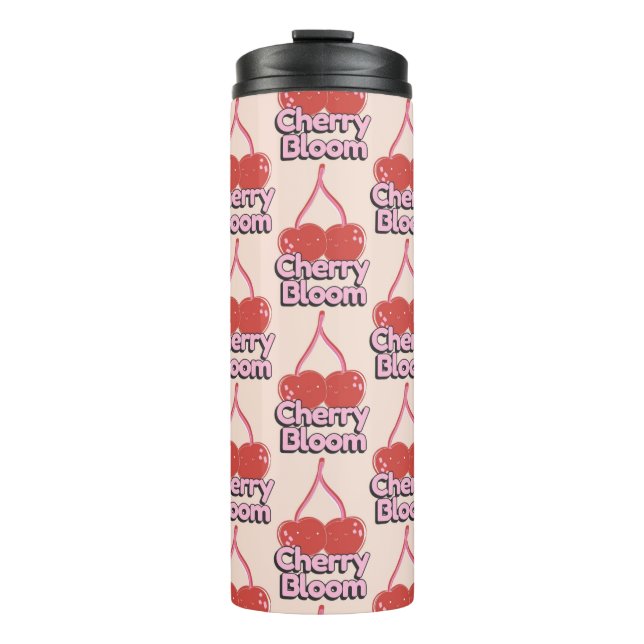 Cherry Bloom Thermosbecher (Vorderseite)