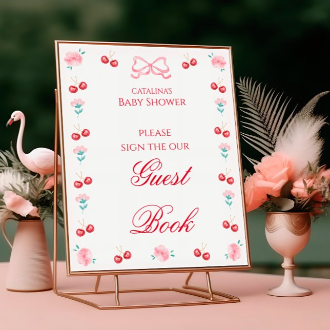 Cherry Blossom Baby Showbook Poster (Von Creator hochgeladen)