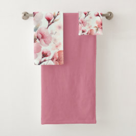 Cherry Blossom Badhandtuch Set