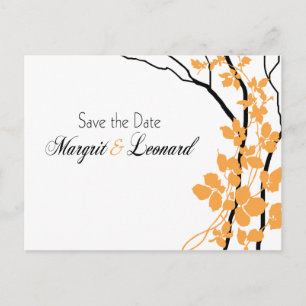 Cherry Blossom Bella Save the Date Ankündigungspostkarte