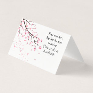 Cherry Blossom Blätter hinter