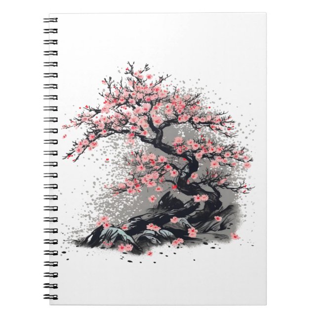 Cherry Blossom Bliss - Notizblock (Vorderseite)