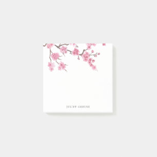 Cherry Blossom Bloom Post-it Klebezettel