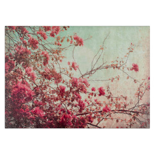 Cherry Blossom Blume Blumenglas-Zuschnitt Schneidebrett