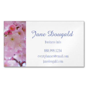 Cherry Blossom Blume Custom Business Card Magnetische Visitenkarte
