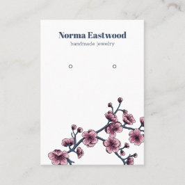 Cherry Blossom Blume Eard Display Card Visitenkarte