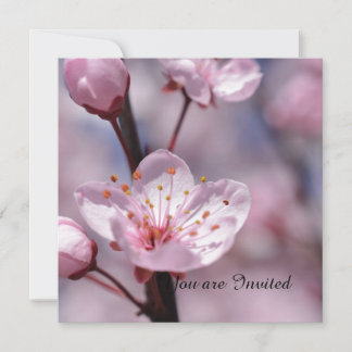 Cherry Blossom Blume Geburtstag Einladung