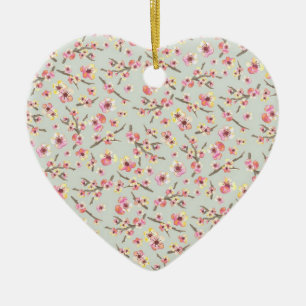 Cherry Blossom Blume Keramik Ornament