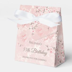 Cherry Blossom Blush Pink Birthday Gevor Box Geschenkschachtel
