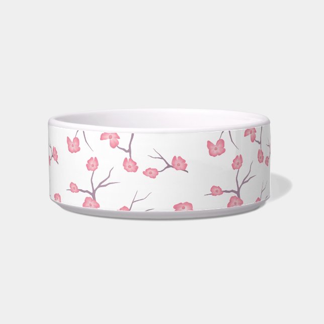 Cherry Blossom Branches Pet Bowl Napf (Rechts)