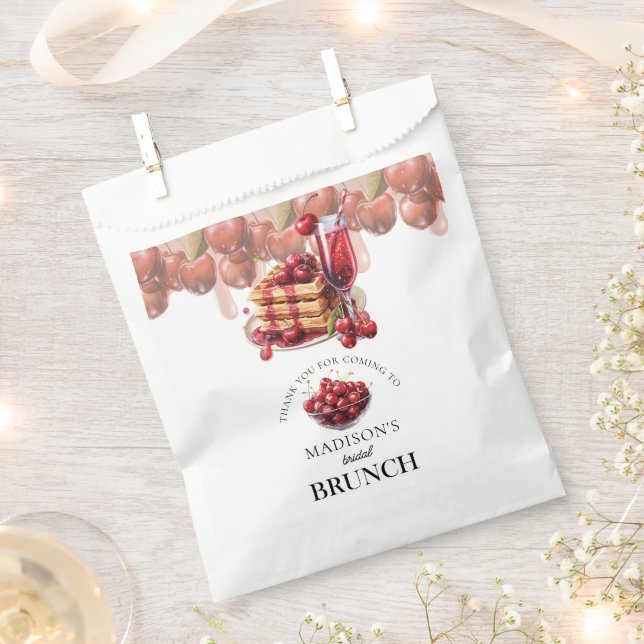 Cherry Blossom Bridal Dusche - Persönlich Geschenktütchen (Ausgeschnitten)