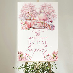 Cherry Blossom Bridal Tea Dusche Poster