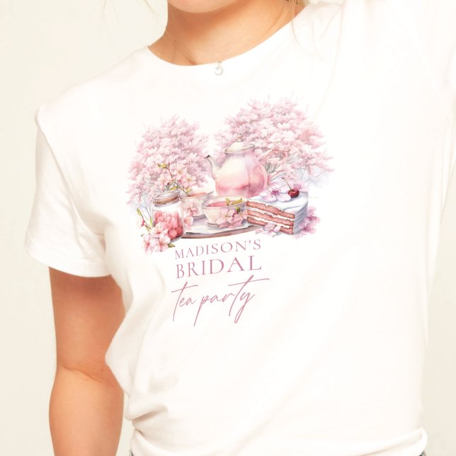 Cherry Blossom Bridal Tee Schöne Personalisierte (Von Creator hochgeladen)