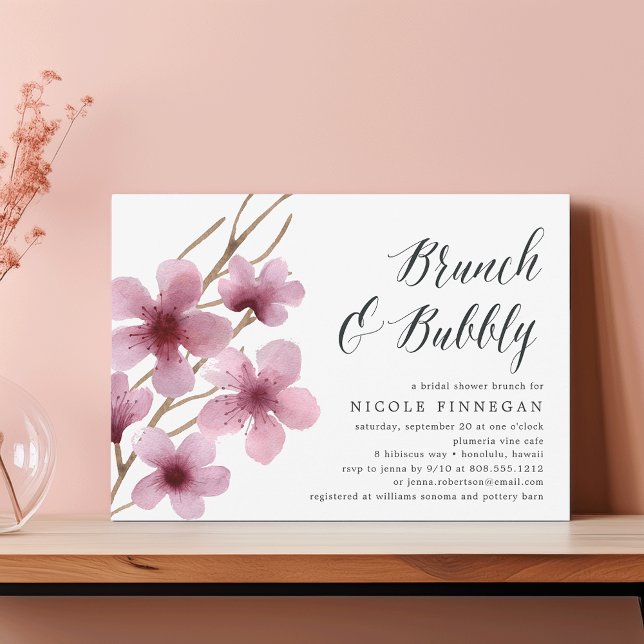 Cherry Blossom | Brunch & Bubbly Einladung (Von Creator hochgeladen)