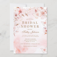 Cherry Blossom Butterfly Brautparty