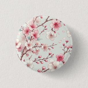 Cherry Blossom Button