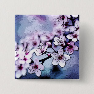 Cherry Blossom Button