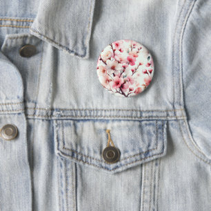 Cherry Blossom Button