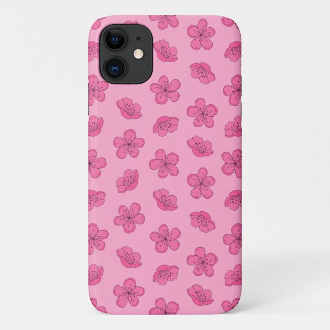 Cherry Blossom Case-Mate iPhone Hülle (Rückseite)
