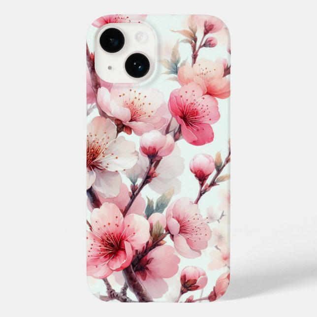 Cherry Blossom Case-Mate iPhone Hülle (Rückseite)