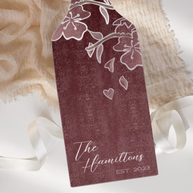 Cherry Blossom Custom Established Year Schneidebrett (Von Creator hochgeladen)