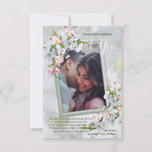 Cherry Blossom danke Ihnen Karten