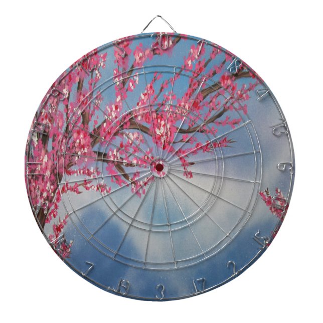 Cherry Blossom Dartscheibe (vorne)
