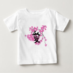 Cherry Blossom Design - Kinder T - Shirt