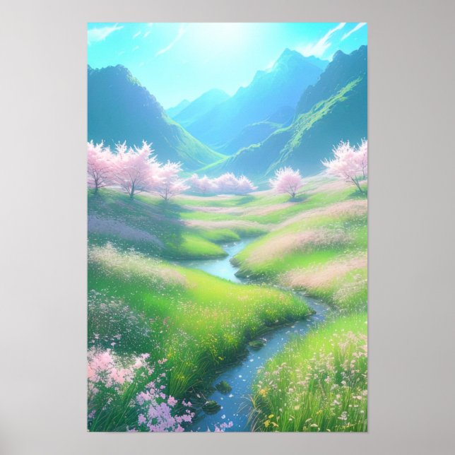 Cherry Blossom Dreams Poster (Vorne)