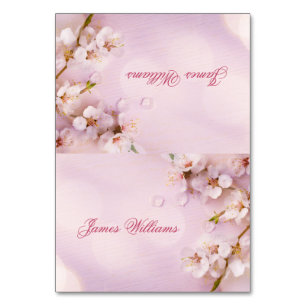 Cherry Blossom Elegant Hochzeiten Platzkarten Tischnummer