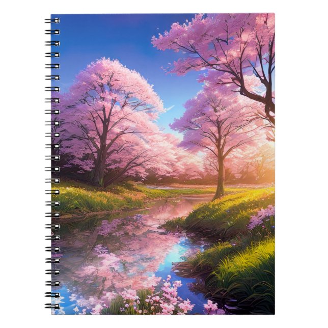 Cherry Blossom Euphoria Notizblock (Vorderseite)