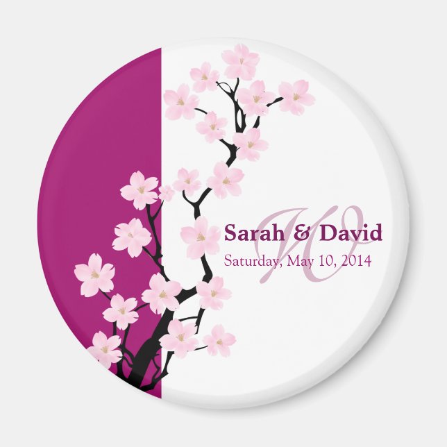 Cherry Blossom | Favor Magnet (Vorne)