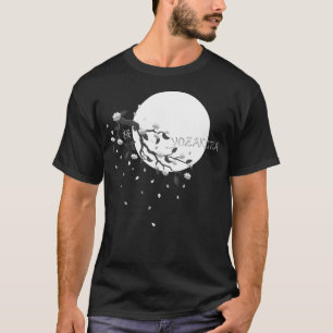 Cherry Blossom Festval Vollmond Grau 1 T - Shirt