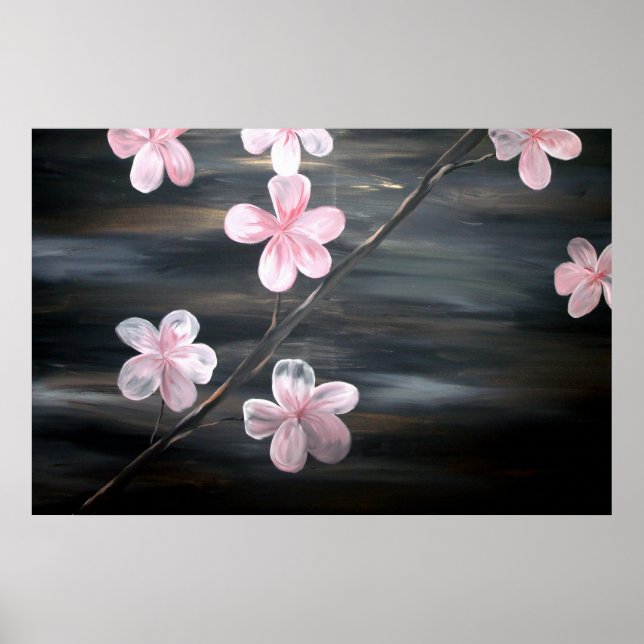 Cherry Blossom Fine Art Poster Print (Vorne)