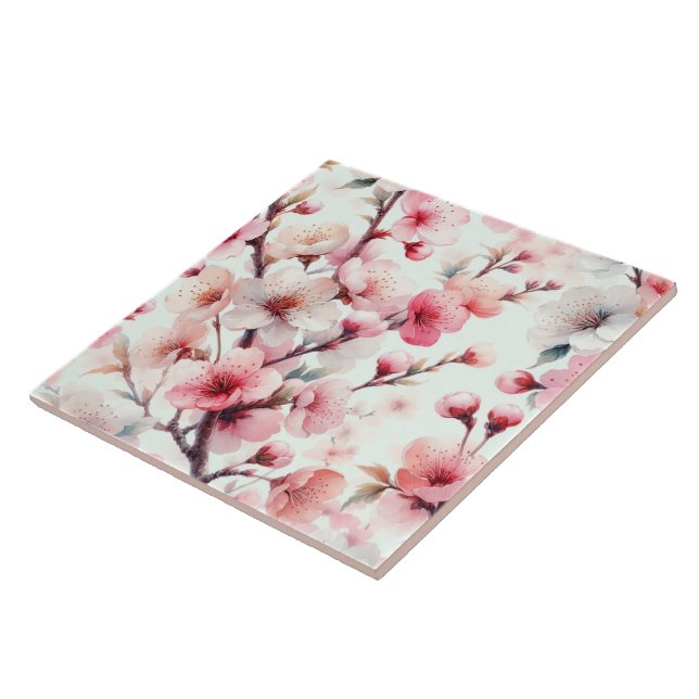 Cherry Blossom Fliese (Seite)